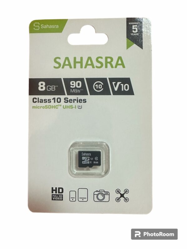 CARTE MEMOIRE SAHASRA 8GB