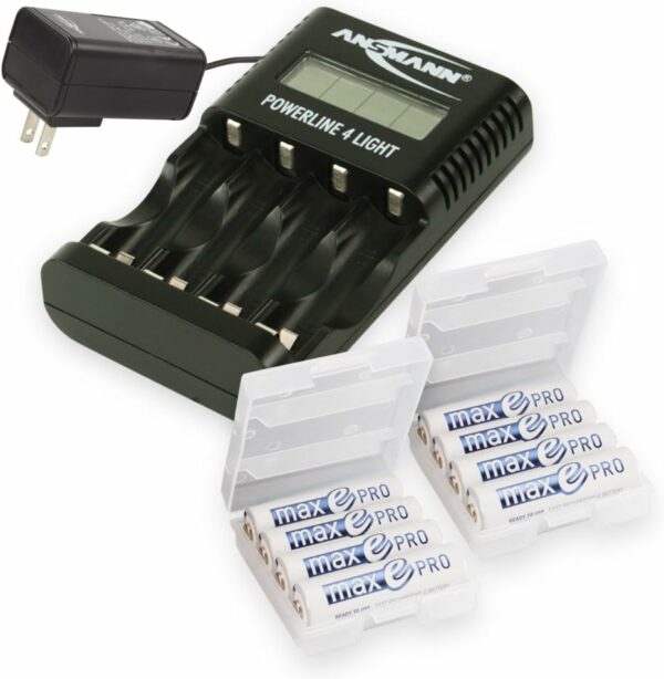 chargeur de batterie ANSMANN Powerline 4 Light
