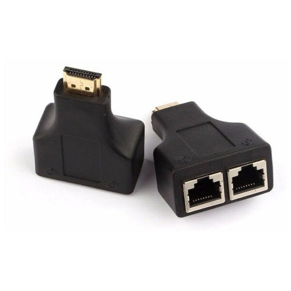 Convertisseur Extender HDMI Double 30M 1080P – Bleu