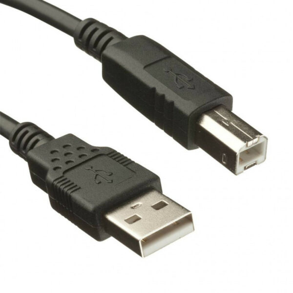Câble Imprimante USB 2.0 1.5 M Noir