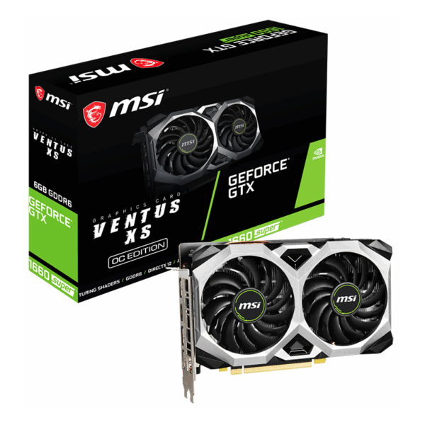 Carte graphique MSI GeForce GTX 1660 SUPER VENTUS XS OC / 6 Go