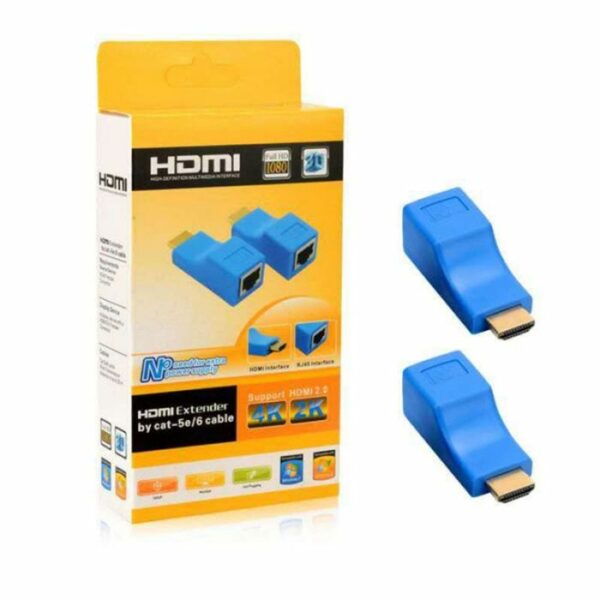Convertisseur Extender HDMI 30M 1080P – Bleu
